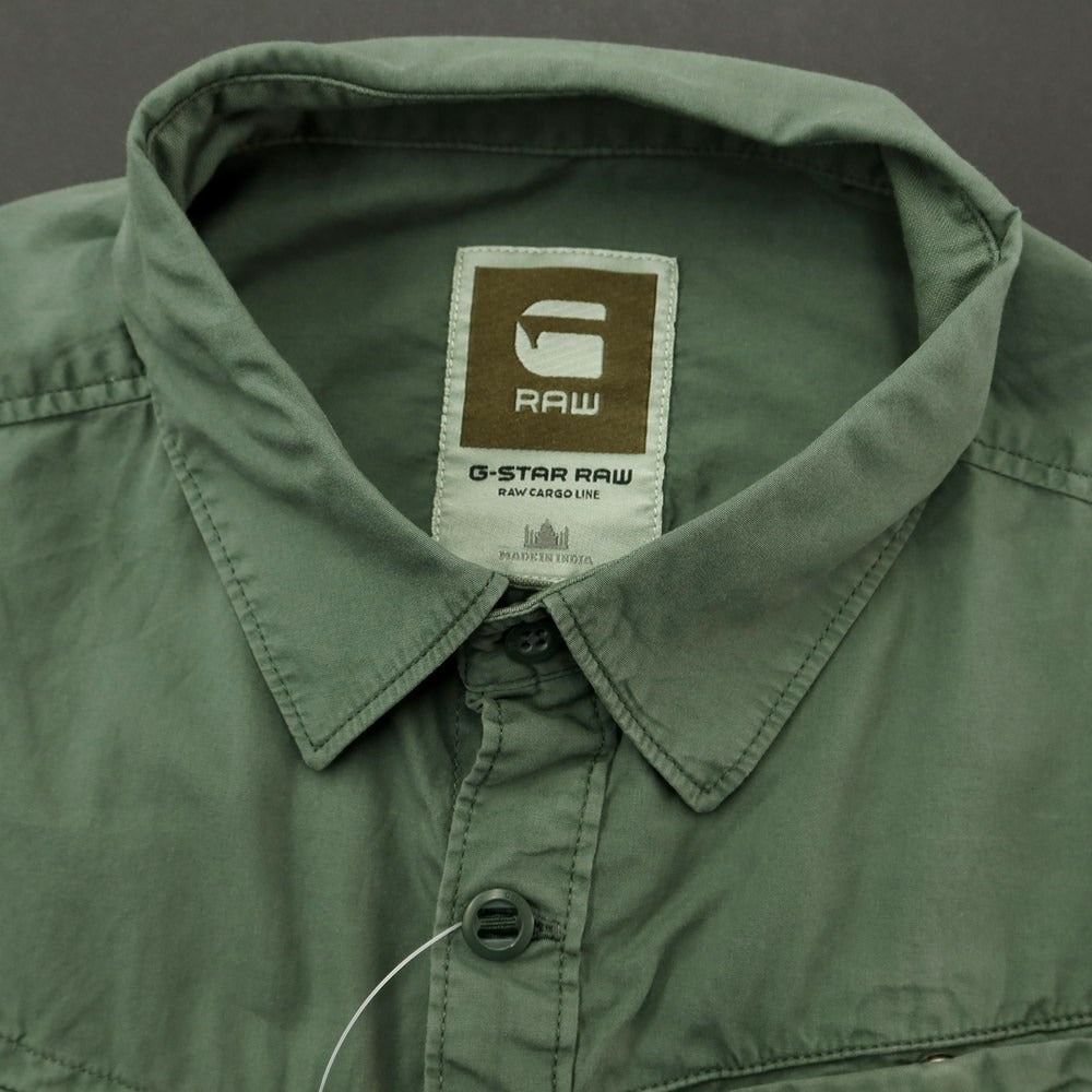 [Used] [Unused] G-STAR RAW Cotton Casual Shirt Green [Size L] [GRN] [S/S/A/W] [Condition Rank S] [Men&