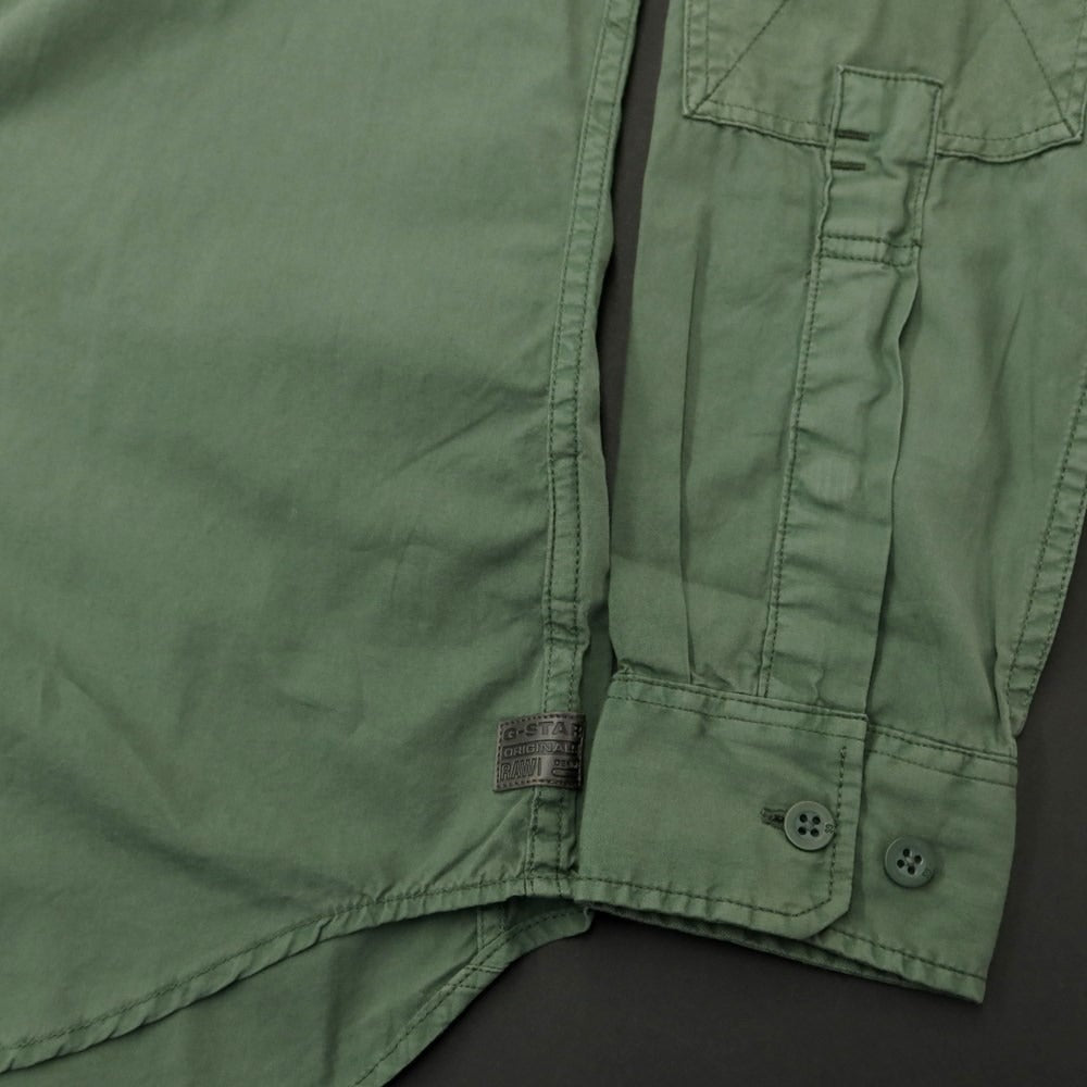 [Used] [Unused] G-STAR RAW Cotton Casual Shirt Green [Size L] [GRN] [S/S/A/W] [Condition Rank S] [Men&