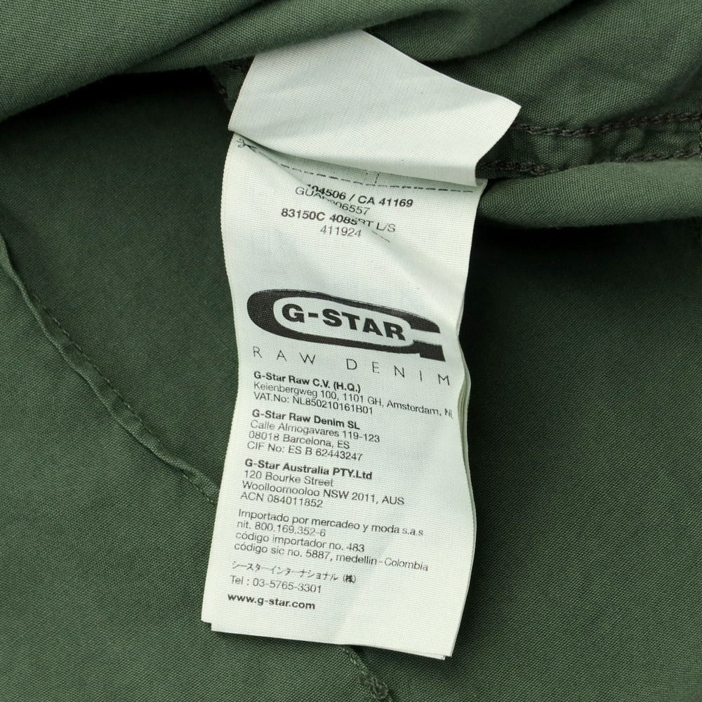 [Used] [Unused] G-STAR RAW Cotton Casual Shirt Green [Size L] [GRN] [S/S/A/W] [Condition Rank S] [Men&