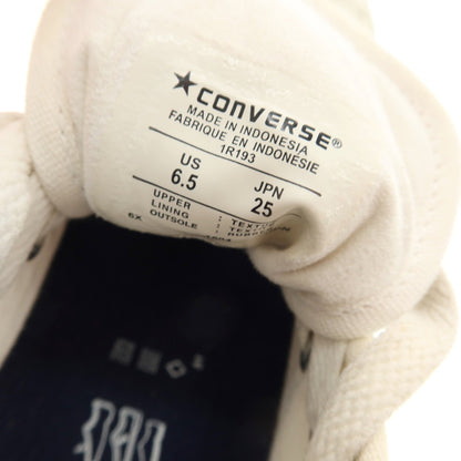 [Used] Converse Jack Purcell Canvas Sneakers White [Size 25] [WHT] [S/S/A/W] [Condition Rank C] [Men&