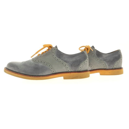 [Used] UGG Leather Saddle Shoes Cool Gray x Orange [Size 25.5] [GRY] [S/S/A/W] [Condition Rank C] [Men&