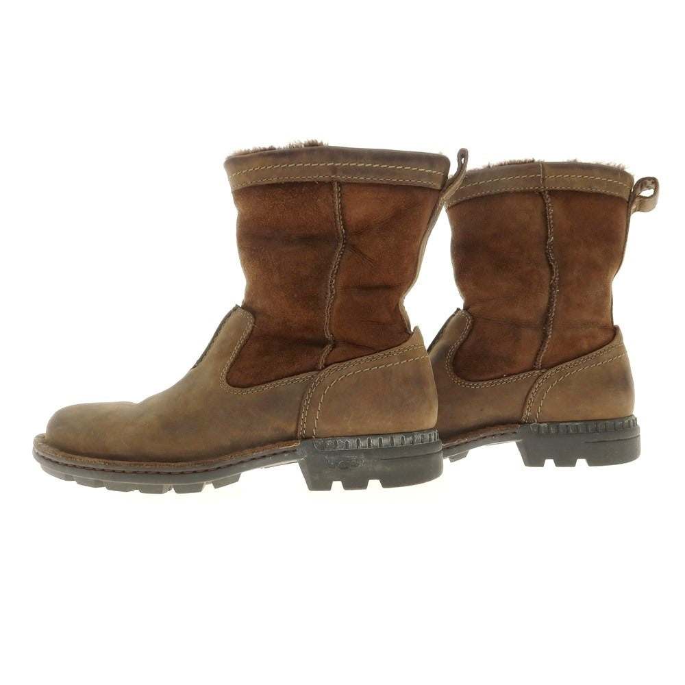 [Used] UGG Hartsville Shearling Boots Brown [Size 7] [BRW] [A/W] [Condition Rank C] [Unisex] [768789]
