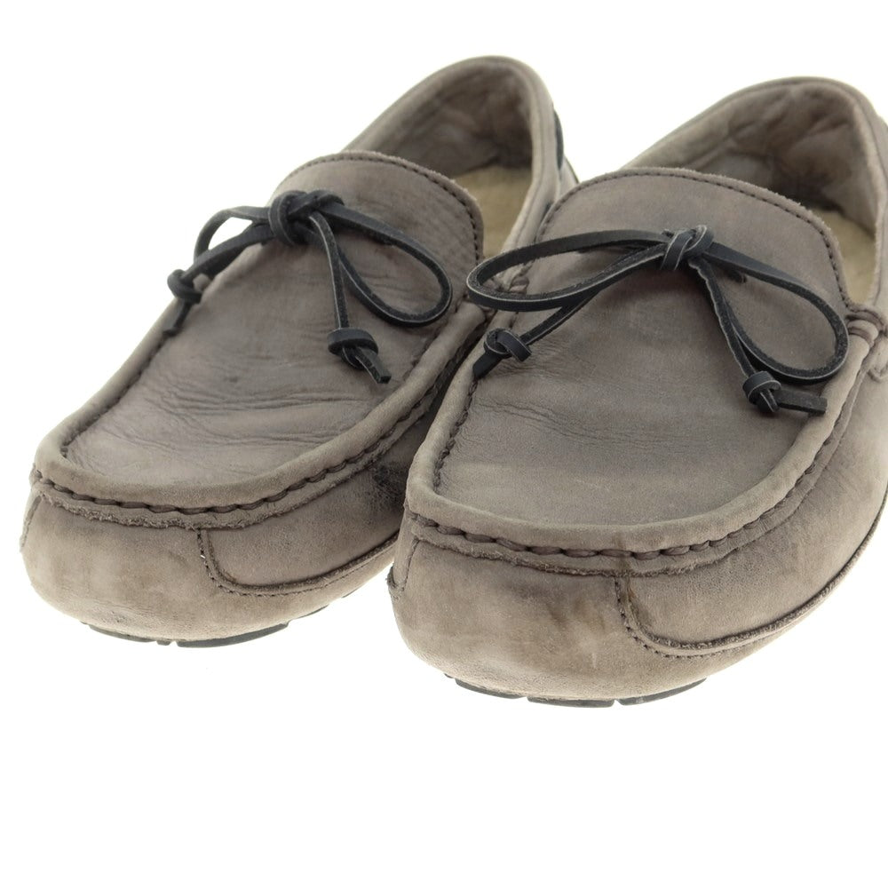 [Used] UGG Nubuck Leather Driving Shoes Grey [Size 7] [GRY] [S/S/A/W] [Condition Rank C] [Unisex] [768789]
 [EPD]