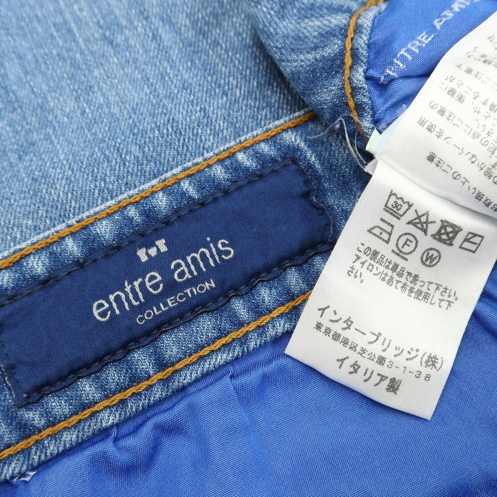 中古】アントレアミ ENTRE AMIS デニムパンツ ジーンズ ブルー【サイズ