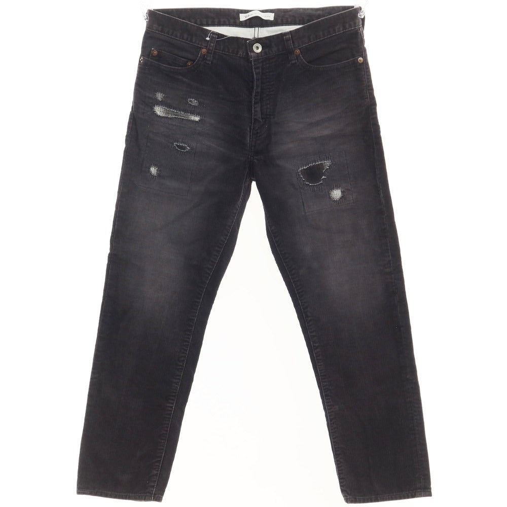 [Used] Ron Herman Repaired Cotton Corduroy Pants Dark Gray [Size S] [GRY] [A/W] [Condition Rank B] ​​[Men&