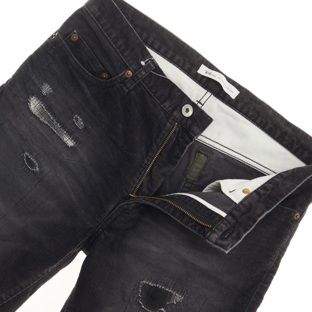 [Used] Ron Herman Repaired Cotton Corduroy Pants Dark Gray [Size S] [GRY] [A/W] [Condition Rank B] ​​[Men&