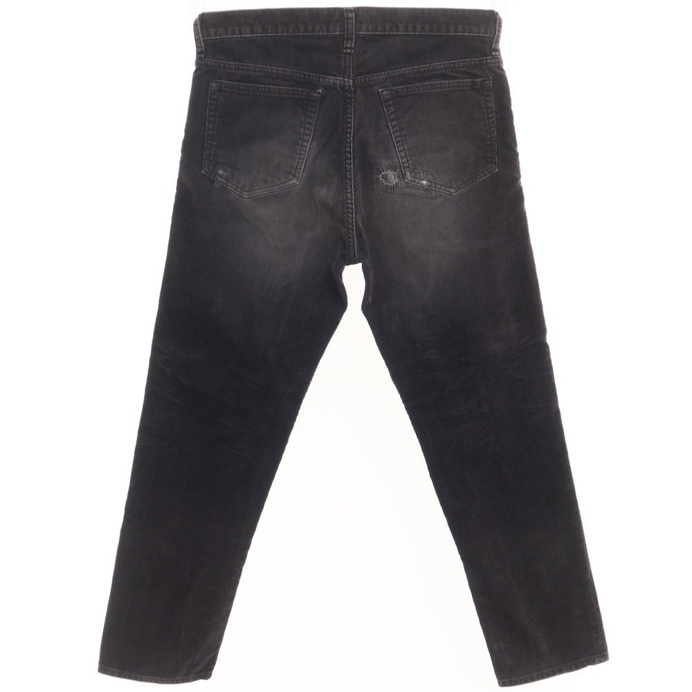 [Used] Ron Herman Repaired Cotton Corduroy Pants Dark Gray [Size S] [GRY] [A/W] [Condition Rank B] ​​[Men&