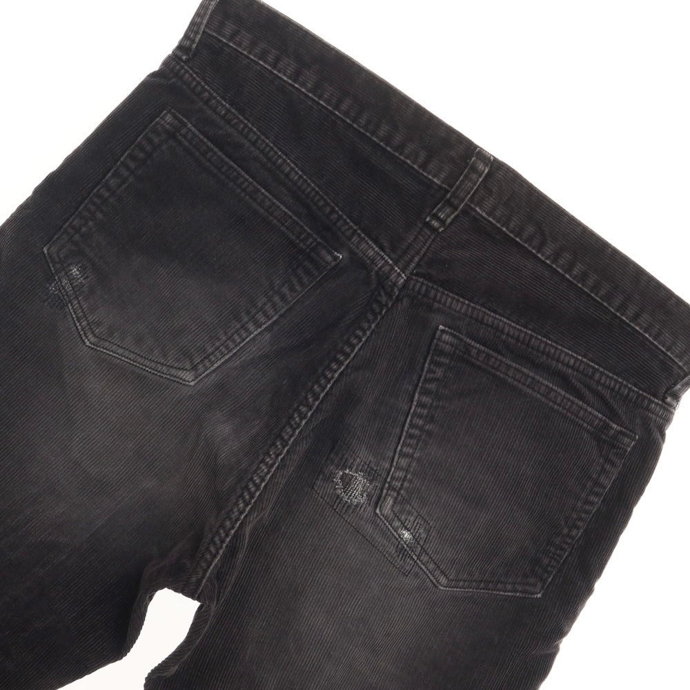 [Used] Ron Herman Repaired Cotton Corduroy Pants Dark Gray [Size S] [GRY] [A/W] [Condition Rank B] ​​[Men&