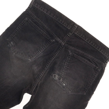 [Used] Ron Herman Repaired Cotton Corduroy Pants Dark Gray [Size S] [GRY] [A/W] [Condition Rank B] ​​[Men&