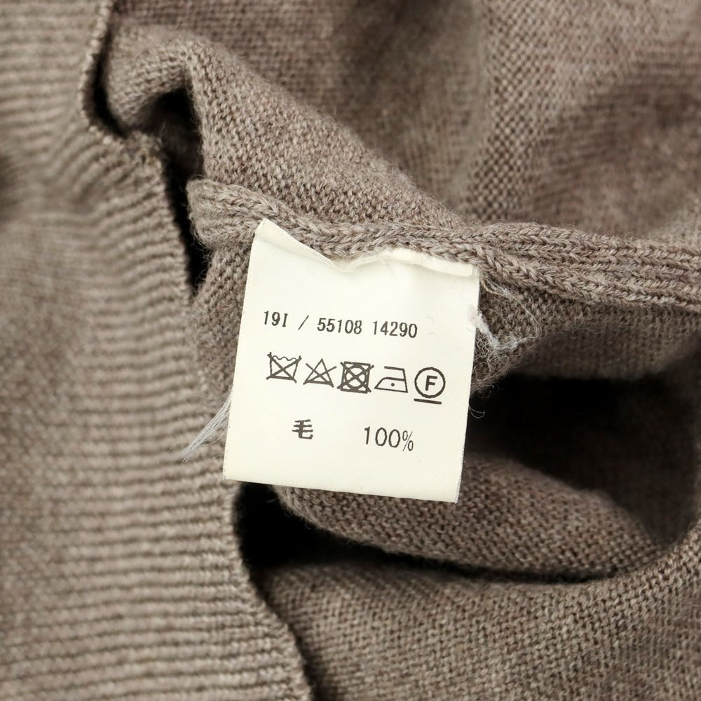 [Used] GRAN SASSO High gauge wool high neck knit dark beige [Size 48] [BEI] [A/W] [Condition Rank B] ​​[Men&