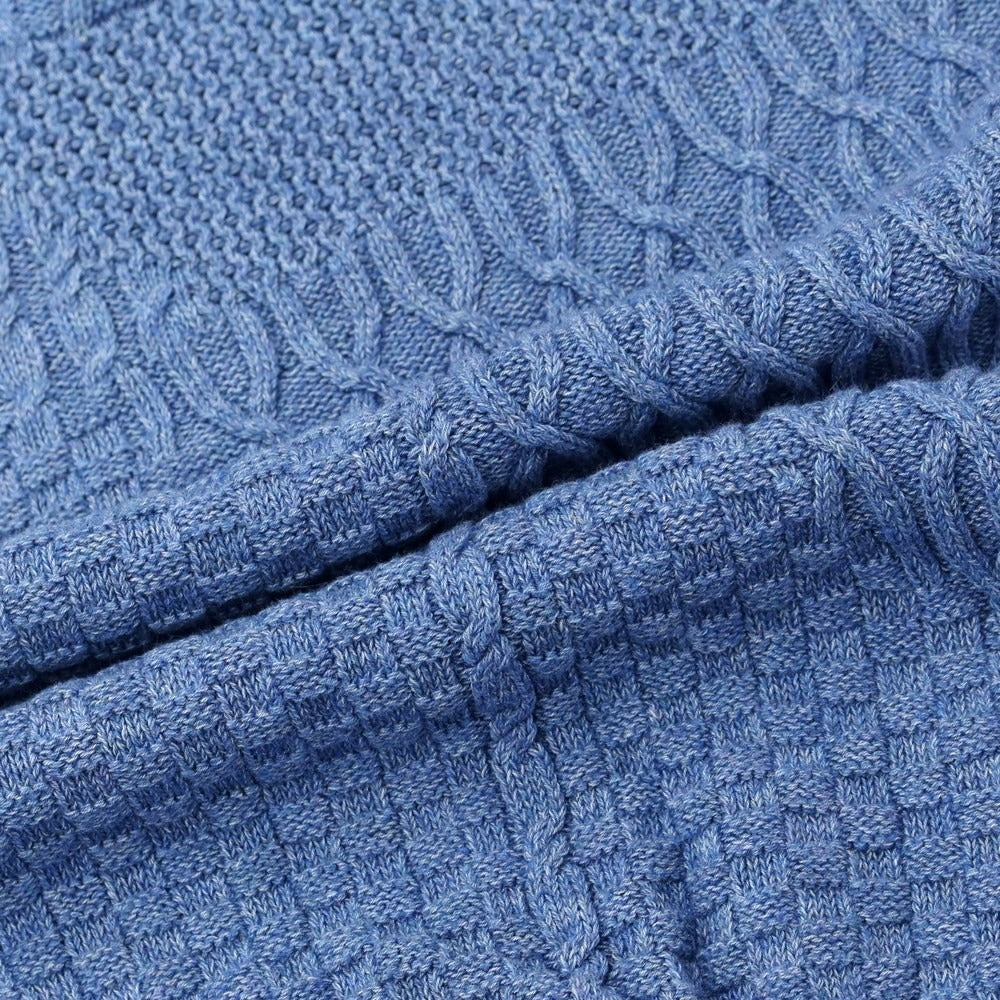 [Used] Altea Cotton Crew Neck Pullover Knit Blue [Size S] [BLU] [S/S] [Condition Rank B] [Men&