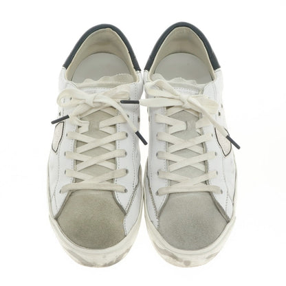 [Used] Philippe Model PHILIPPE MODEL USED processed leather sneakers white [Size 40] [WHT] [S/S/A/W] [Condition rank B] ​​[Men&