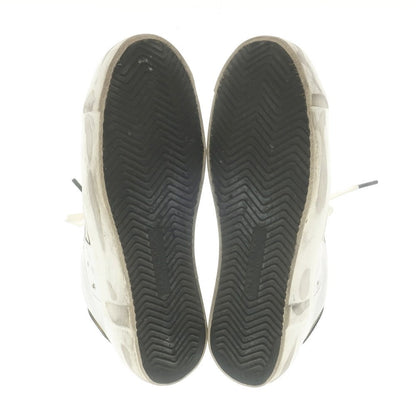 [Used] Philippe Model PHILIPPE MODEL USED processed leather sneakers white [Size 40] [WHT] [S/S/A/W] [Condition rank B] ​​[Men&