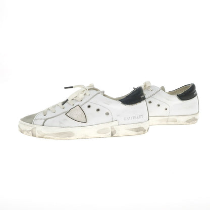 [Used] Philippe Model PHILIPPE MODEL USED processed leather sneakers white [Size 40] [WHT] [S/S/A/W] [Condition rank B] ​​[Men&