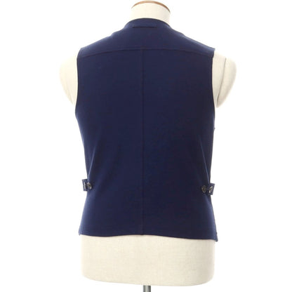 [Used] T-JACKET Jersey cotton gilet vest Navy [M] [Condition rank A] [Men&