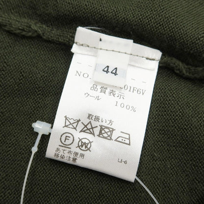 [Used] CRUCIANI Wool crew neck pullover knit, olive green [Size 44] [GRN] [A/W] [Condition Rank A] [Men&