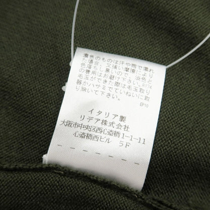 [Used] CRUCIANI Wool crew neck pullover knit, olive green [Size 44] [GRN] [A/W] [Condition Rank A] [Men&