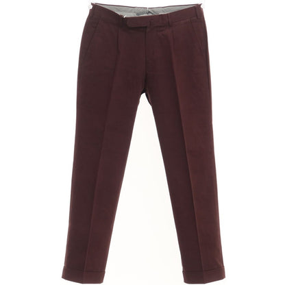 [Used] Ermenegildo Zegna Cotton Cashmere Casual Slacks Pants Maroon [Size 46] [RED] [A/W] [Condition Rank C] [Men&