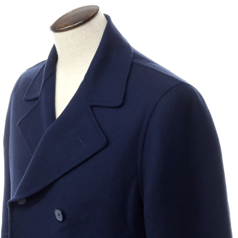 [Used] TAGLIATORE wool double-breasted coat
 Navy [Size 52] [NVY] [A/W] [Condition Rank A] [Men&