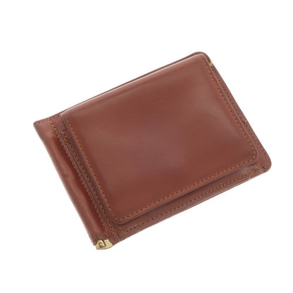 [Used] GLENROYAL Bi-fold wallet with money clip, brown [BRW] [S/S/A/W] [Condition: C] [Men&