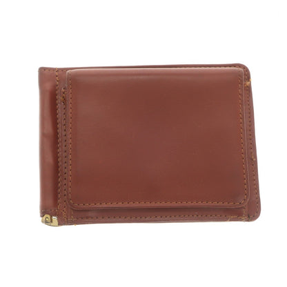 [Used] GLENROYAL Bi-fold wallet with money clip, brown [BRW] [S/S/A/W] [Condition: C] [Men&