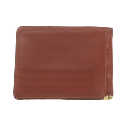 [Used] GLENROYAL Bi-fold wallet with money clip, brown [BRW] [S/S/A/W] [Condition: C] [Men&