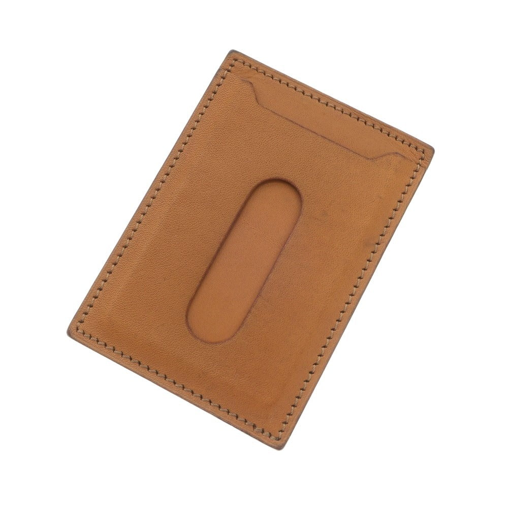 [Used] Manso Mansaw Leather ID Card Case Pass Case Light Brown [BRW] [S/S/A/W] [Condition Rank C] [Men&