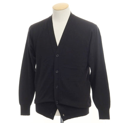 [Used] John Smedley Wool Knit Cardigan Black [Size S] [BLK] [A/W] [Condition Rank B] ​​[Men&