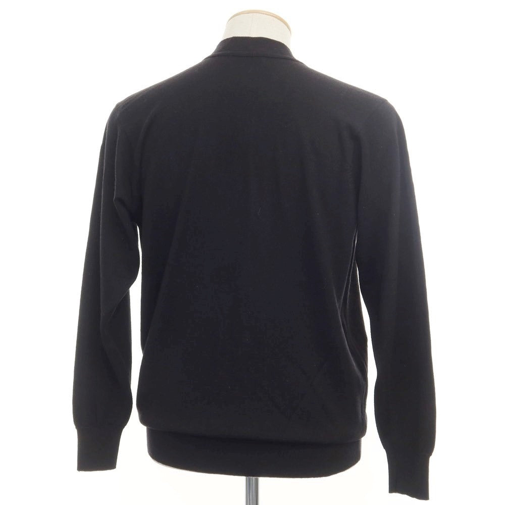 【中古】ジョンスメドレー JOHN SMEDLEY ウール ニット カーディガン ブラック【サイズS】【BLK】【A/W】【状態ランクB】【メンズ】【768869】