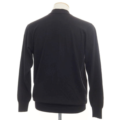[Used] John Smedley Wool Knit Cardigan Black [Size S] [BLK] [A/W] [Condition Rank B] ​​[Men&