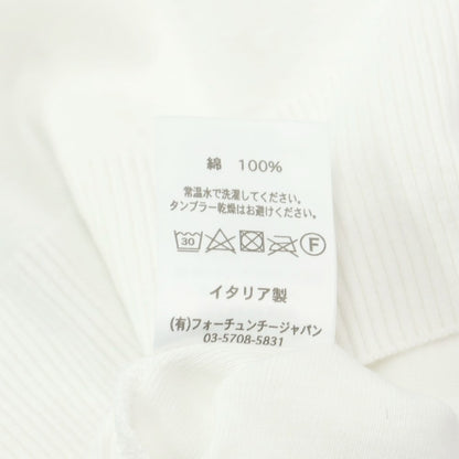 [Used] GICIPI Cotton Short Sleeve Crew Neck Pullover Knit White [Size 3] [WHT] [S/S] [Condition Rank C] [Men&