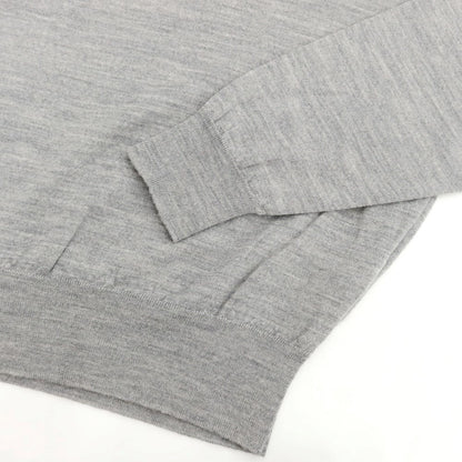 [Used] John Smedley Wool Crew Neck Pullover Knit Light Gray [Size S] [GRY] [A/W] [Condition Rank C] [Men&