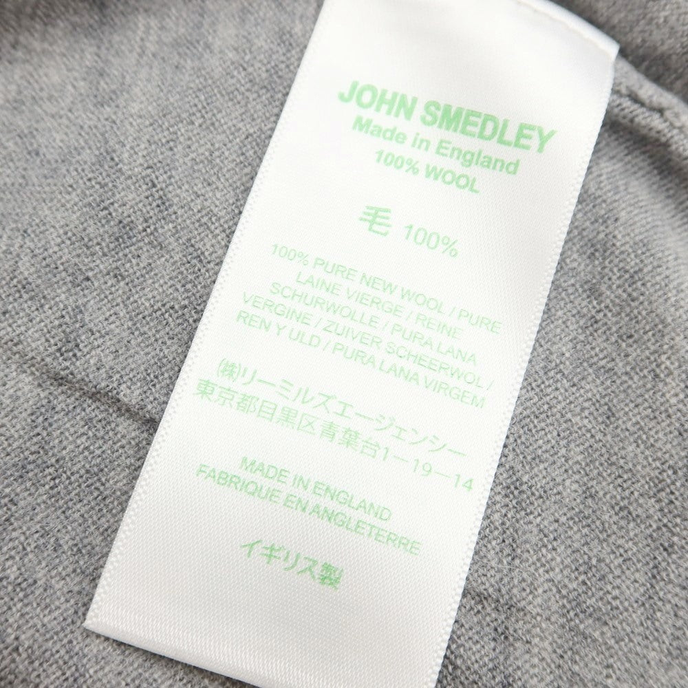 中古】ジョンスメドレー JOHN SMEDLEY ウール クルーネック プル