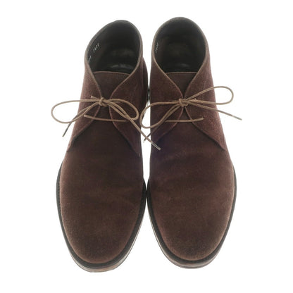 [Used] Salvatore Ferragamo Suede Chukka Boots Brown [Size 7 1/2 E] [BRW] [S/S/A/W] [Condition Rank B] ​​[Men&