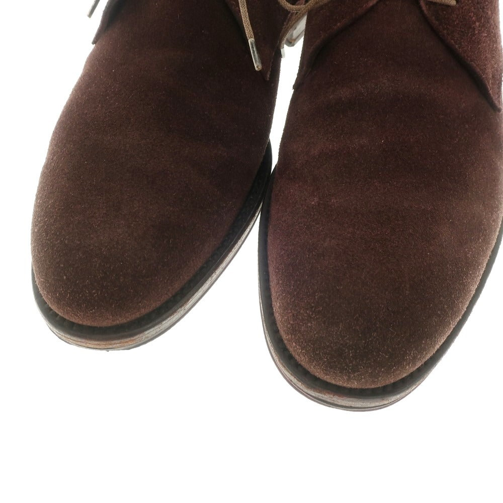 [Used] Salvatore Ferragamo Suede Chukka Boots Brown [Size 7 1/2 E] [BRW] [S/S/A/W] [Condition Rank B] ​​[Men&