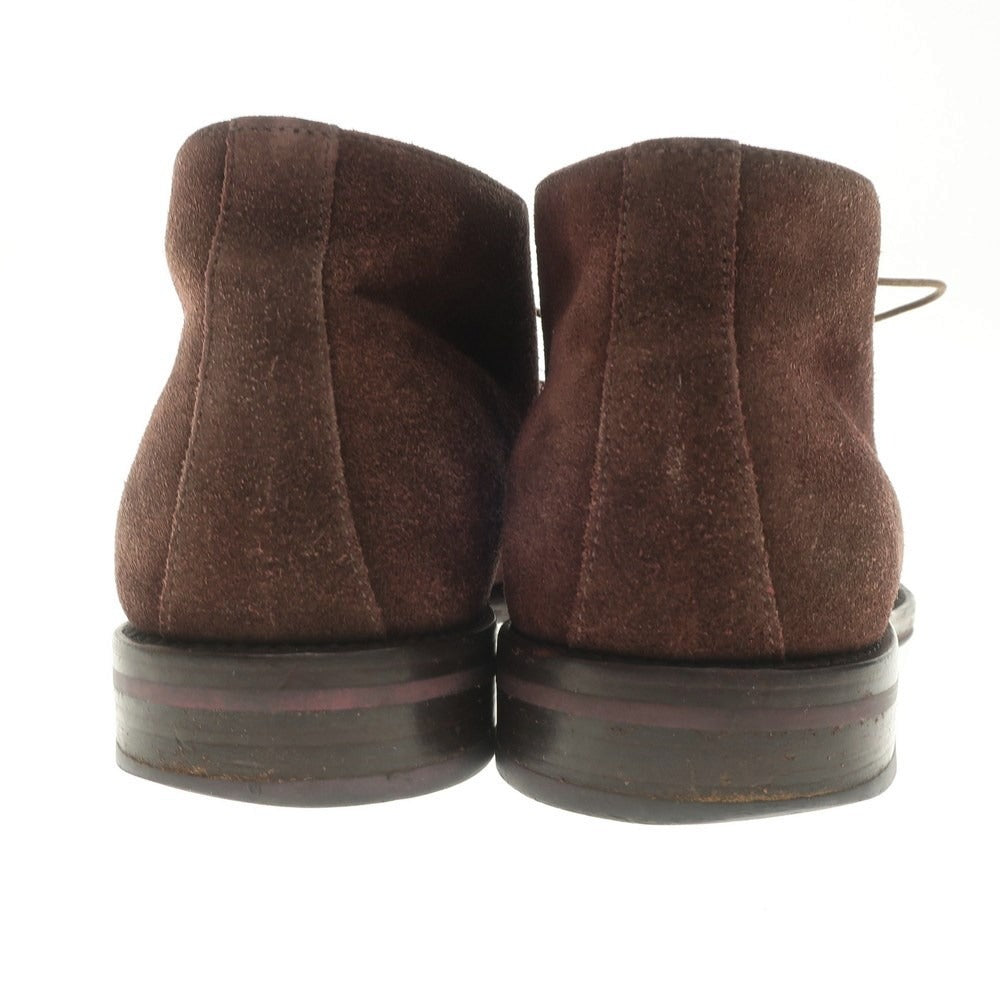 [Used] Salvatore Ferragamo Suede Chukka Boots Brown [Size 7 1/2 E] [BRW] [S/S/A/W] [Condition Rank B] ​​[Men&