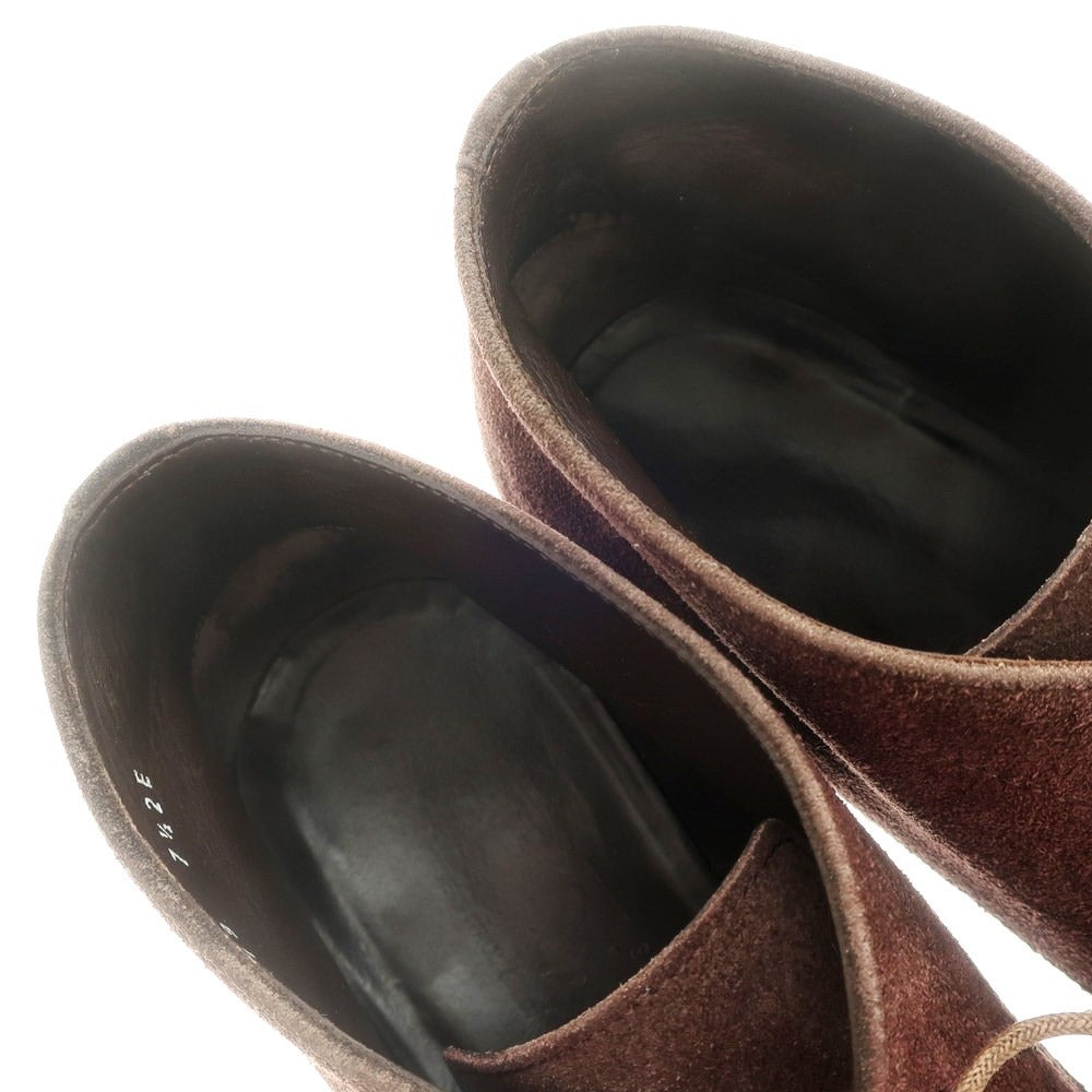 [Used] Salvatore Ferragamo Suede Chukka Boots Brown [Size 7 1/2 E] [BRW] [S/S/A/W] [Condition Rank B] ​​[Men&