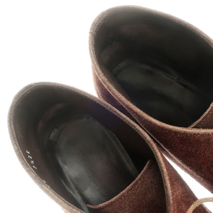 [Used] Salvatore Ferragamo Suede Chukka Boots Brown [Size 7 1/2 E] [BRW] [S/S/A/W] [Condition Rank B] ​​[Men&