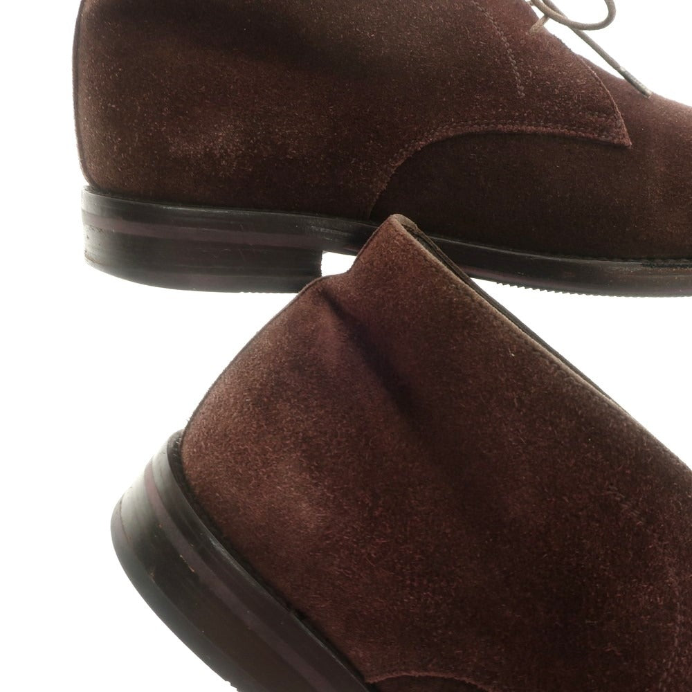 [Used] Salvatore Ferragamo Suede Chukka Boots Brown [Size 7 1/2 E] [BRW] [S/S/A/W] [Condition Rank B] ​​[Men&