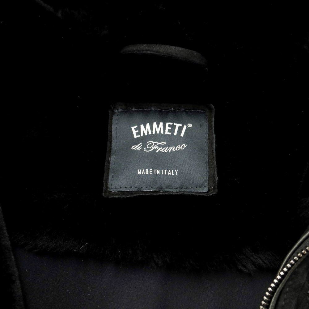 [Used] EMMETI Mouton Down Jacket Black [Size 50] [BLK] [A/W] [Condition Rank B] ​​[Men&