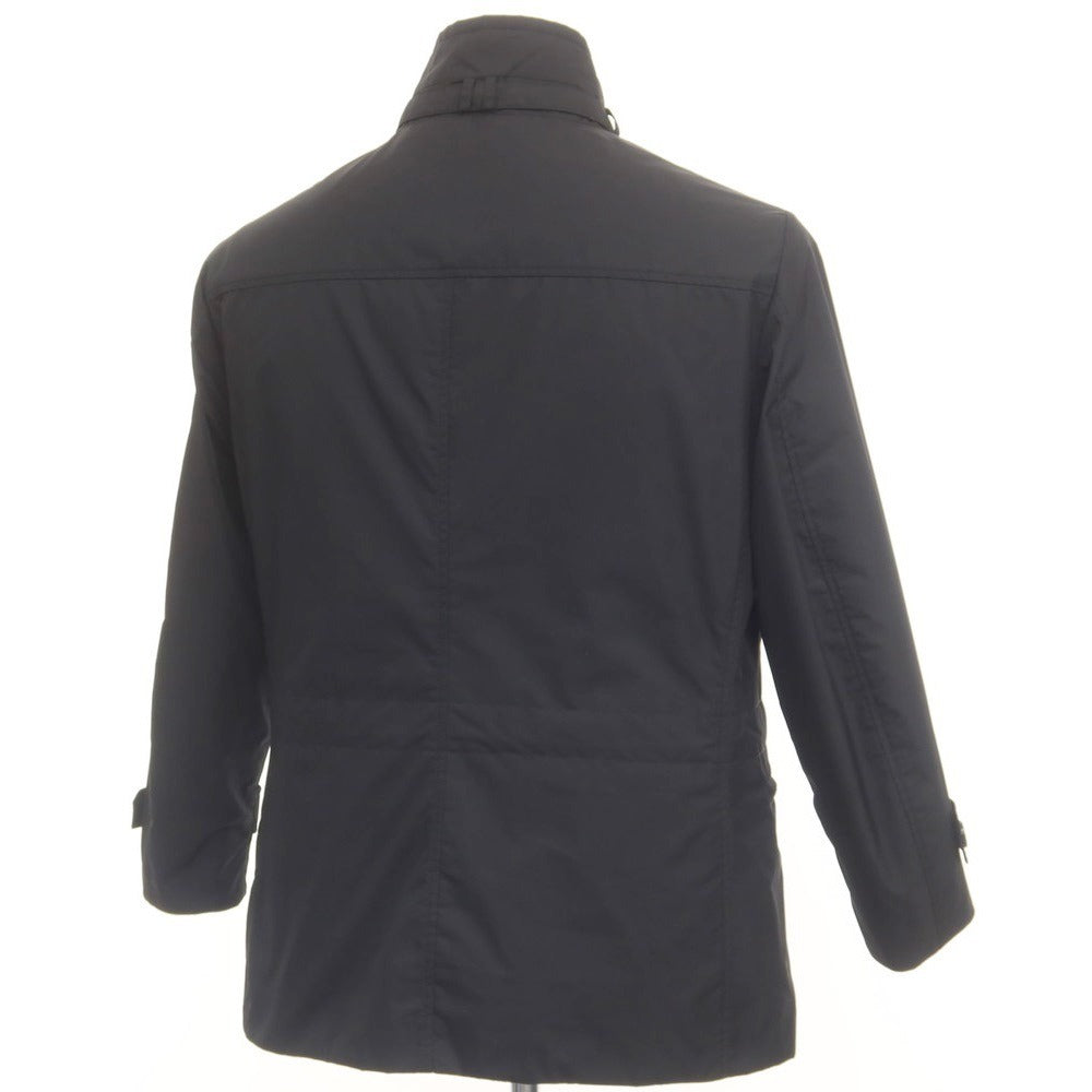 [Used] MOORER NABUCCO-KM Polyester Double Stand Collar Coat Black [50] [Condition Rank B] [Men&