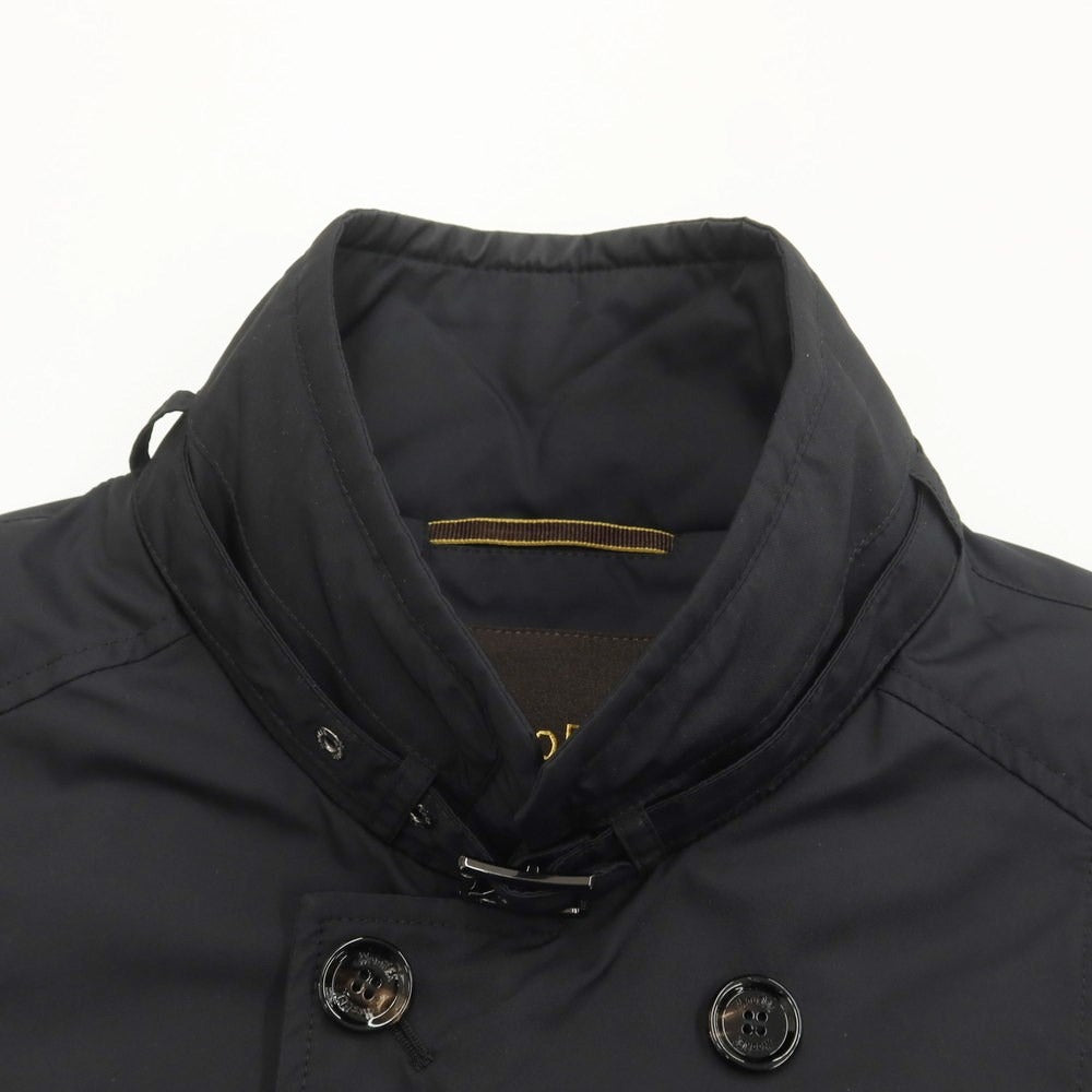 [Used] MOORER NABUCCO-KM Polyester Double Stand Collar Coat Black [50] [Condition Rank B] [Men&