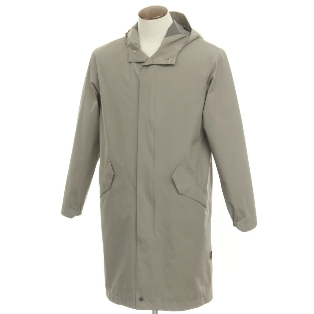 [Used] Herno Laminar Gore-Tex polyester hooded coat, khaki grey [48] [Condition rank B] [Men&