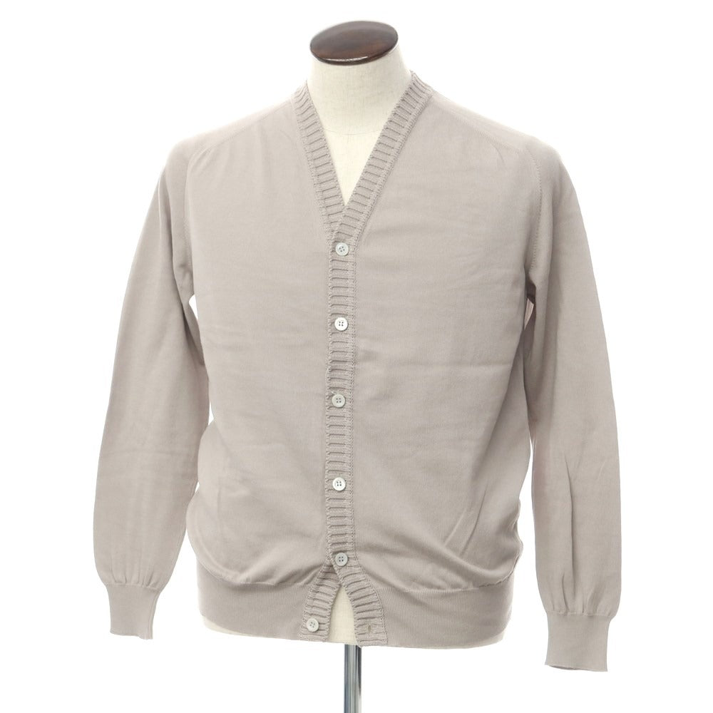 [Used] CRUCIANI Cotton Knit Cardigan Greige [Size 52] [GRY] [S/S] [Condition Rank B] ​​[Men&