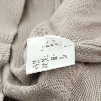 [Used] CRUCIANI Cotton Knit Cardigan Greige [Size 52] [GRY] [S/S] [Condition Rank B] ​​[Men&