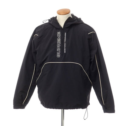 【中古】シュプリーム Supreme 2022年秋冬 Paneled Half Zip Pullover ナイロン プルオーバー シェルジャケット アノラックパーカー ブラック【サイズM】【BLK】【S/S】【状態ランクC】【メンズ】【768874】