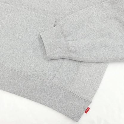 [Used] Supreme 2023 Fall/Winter Raised Script Hooded Sweatshirt Pullover Sweatshirt Hoodie Light Gray [Size L] [GRY] [A/W] [Condition Rank A] [Men&