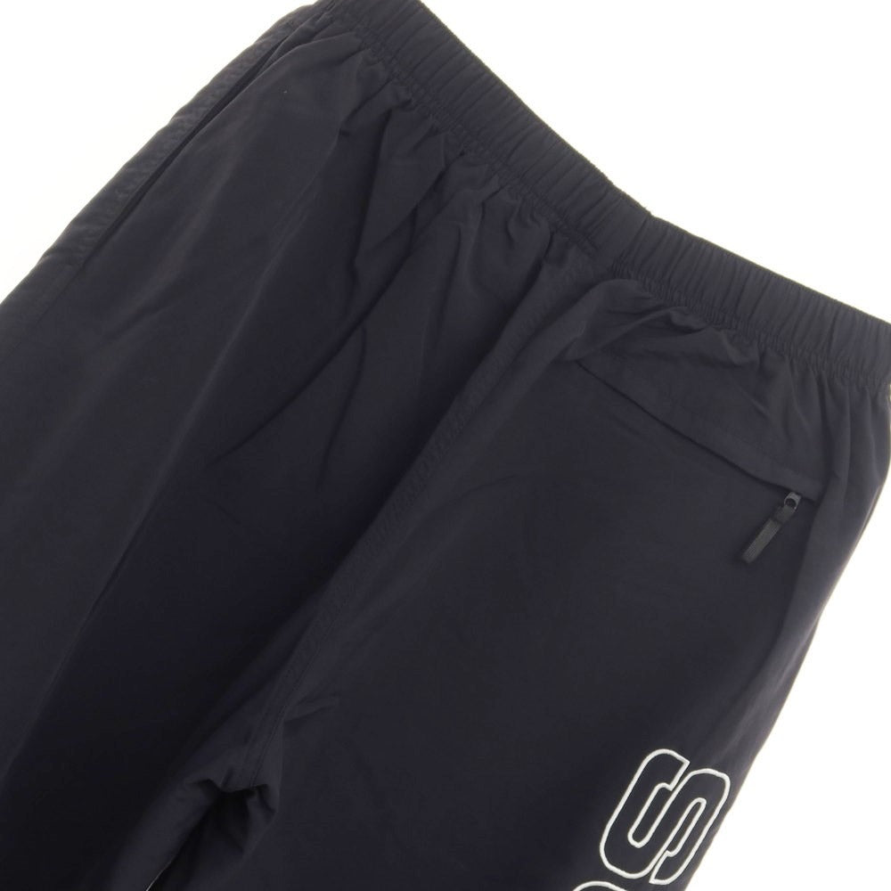 [Used] Supreme 2023 Fall/Winter Spellout Embroidered Track Pant Nylon Track Pants Black [Size M] [BLK] [S/S/A/W] [Condition Rank A] [Men&