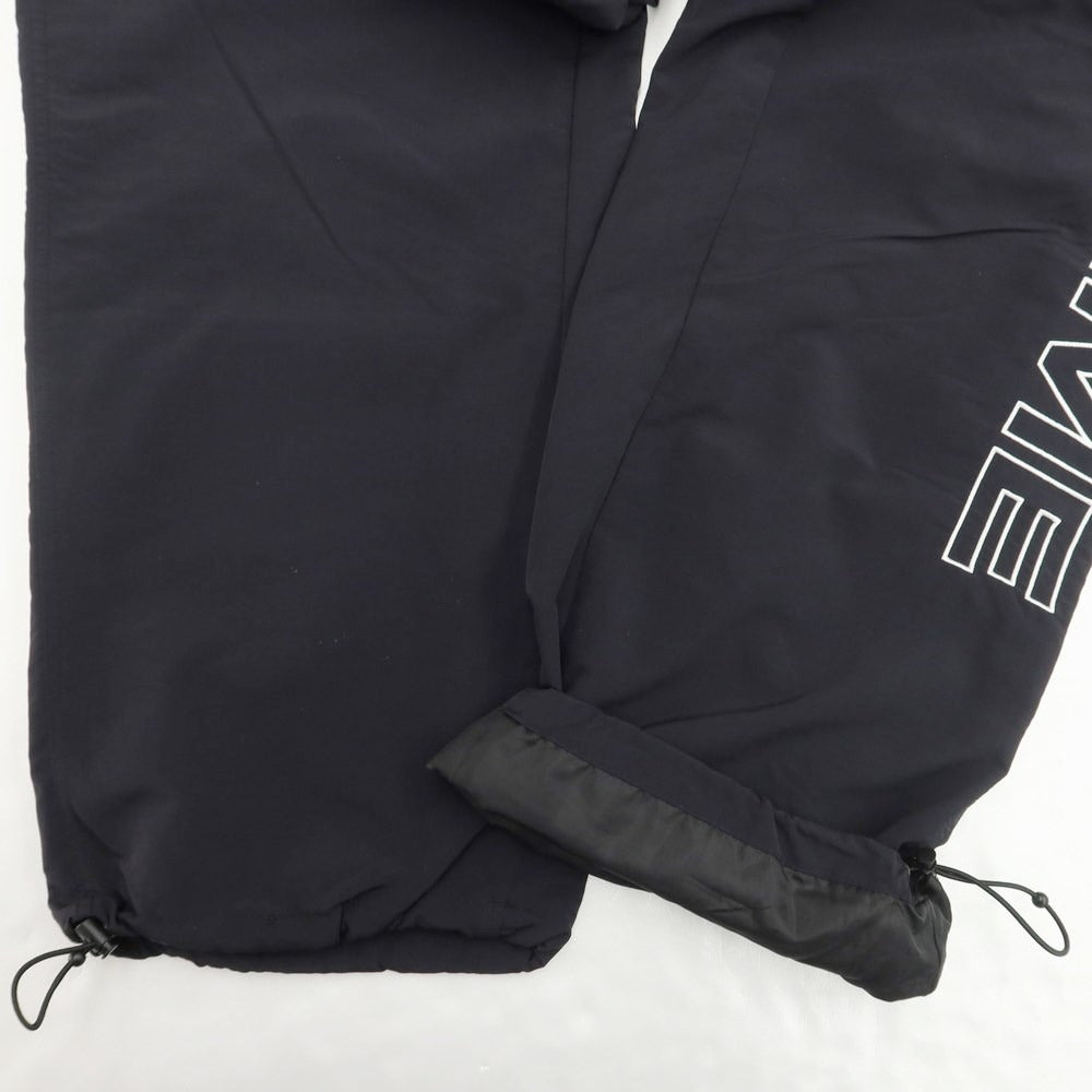 [Used] Supreme 2023 Fall/Winter Spellout Embroidered Track Pant Nylon Track Pants Black [Size M] [BLK] [S/S/A/W] [Condition Rank A] [Men&