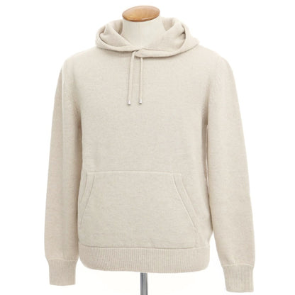 [Used] [Unused] Buffy mid-gauge wool knit hoodie, light beige [Size 46] [BEI] [A/W] [Condition Rank S] [Men&